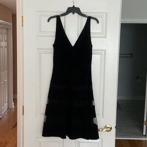 Lauren Ralph Lauren Elegant Black Cocktail Dress